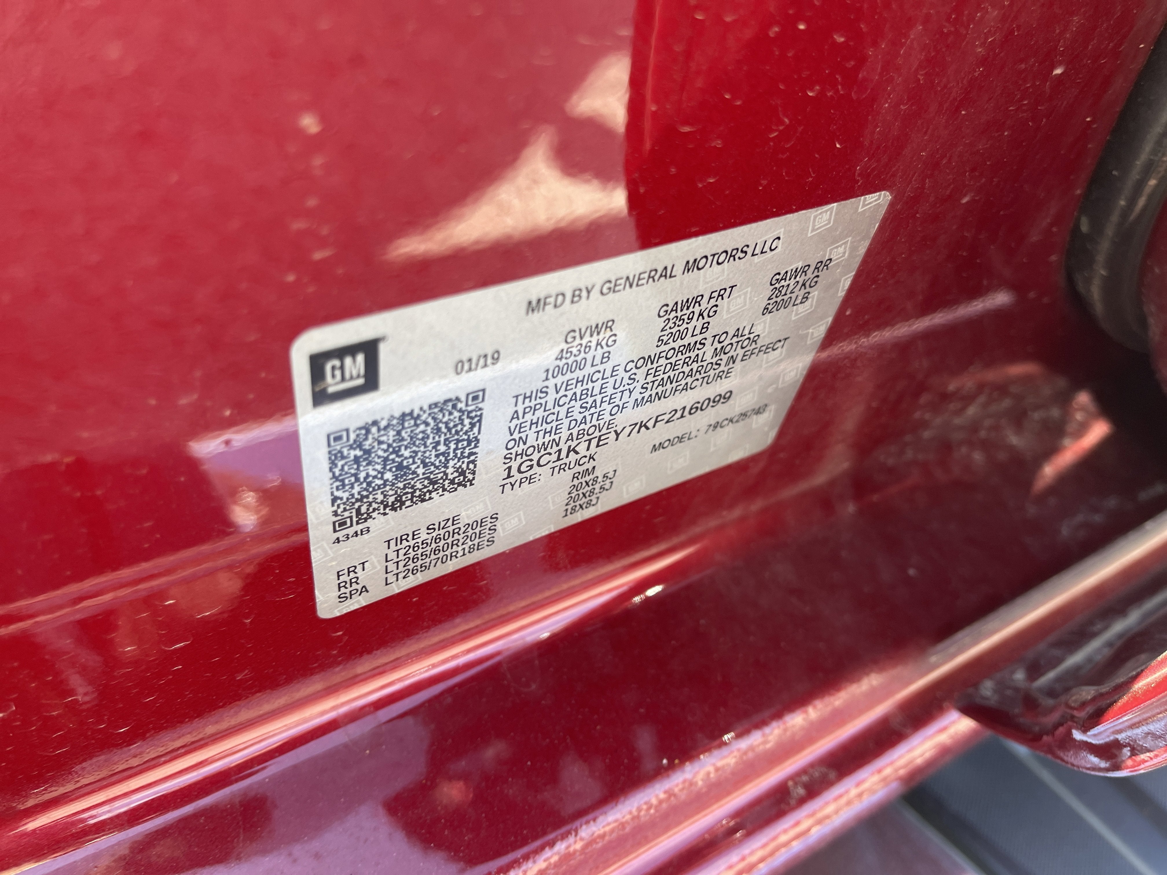 2019 Chevrolet Silverado 2500HD LTZ