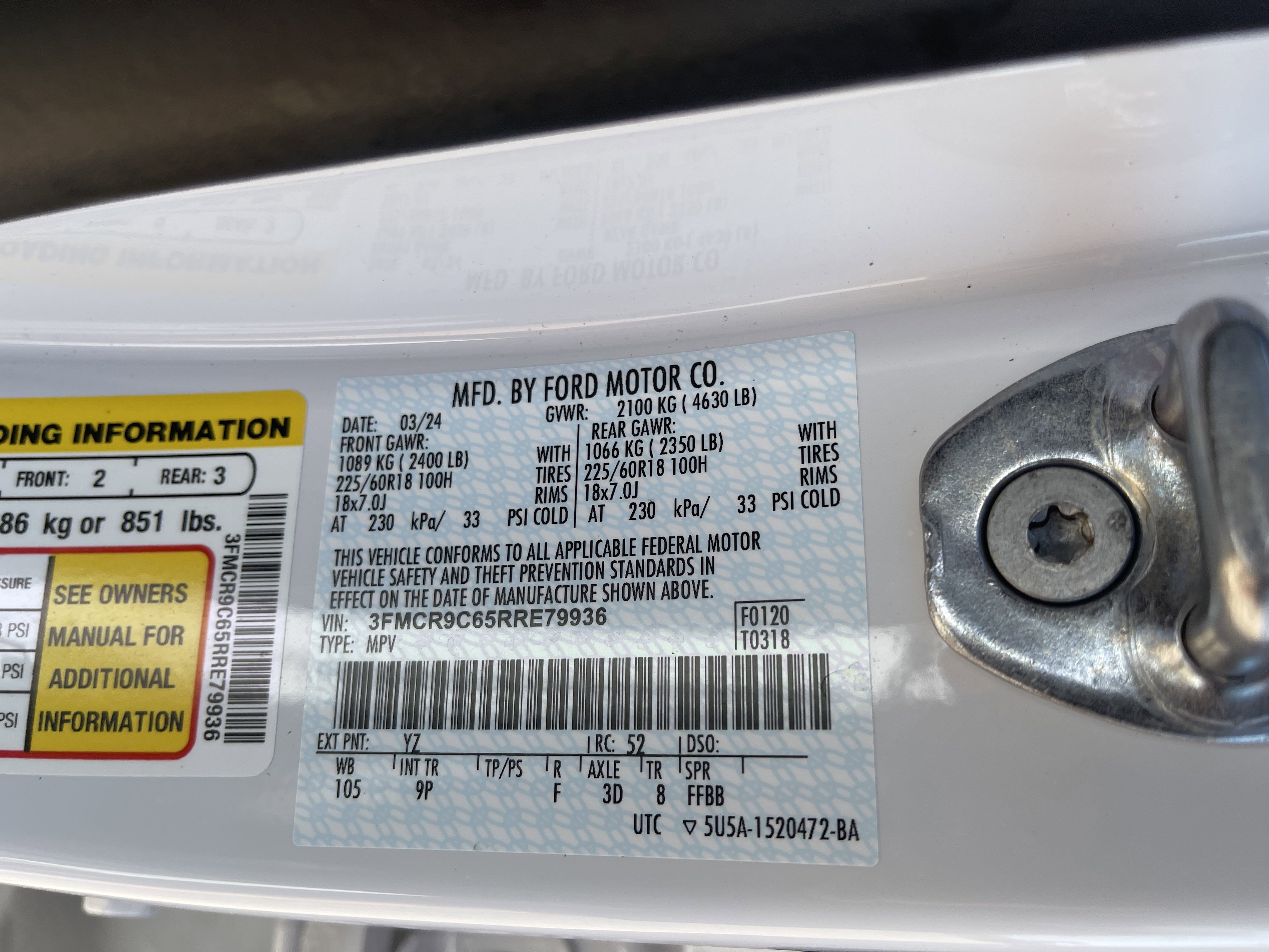 2024 Ford Bronco Sport Outer Banks