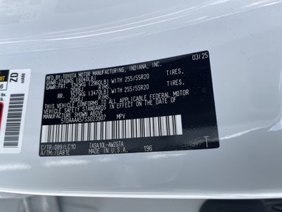 2025 Toyota Grand Highlander Limited