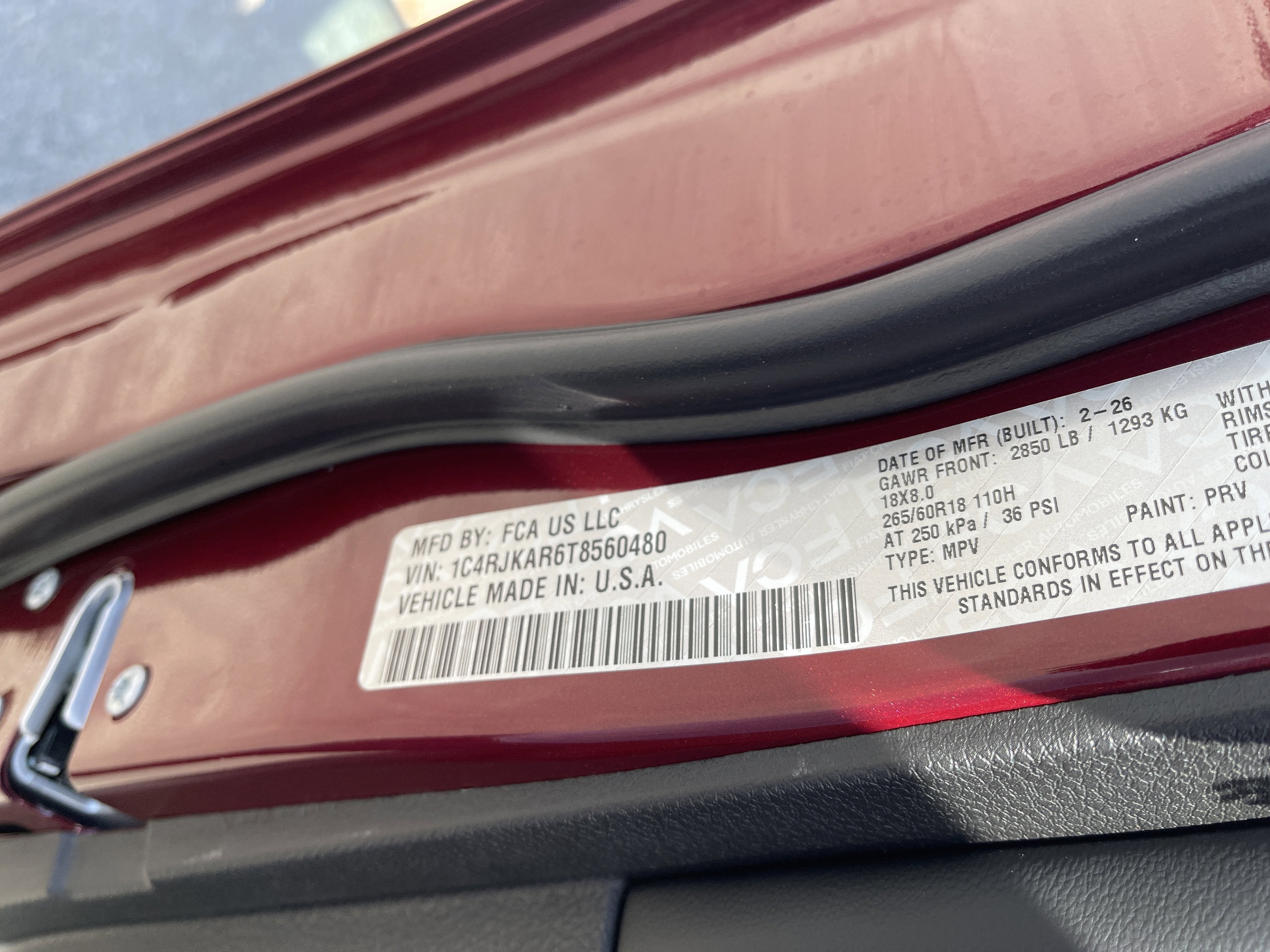 2026 Jeep Grand Cherokee Laredo Altitude