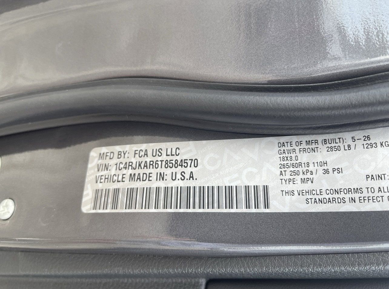 2026 Jeep Grand Cherokee Laredo Altitude