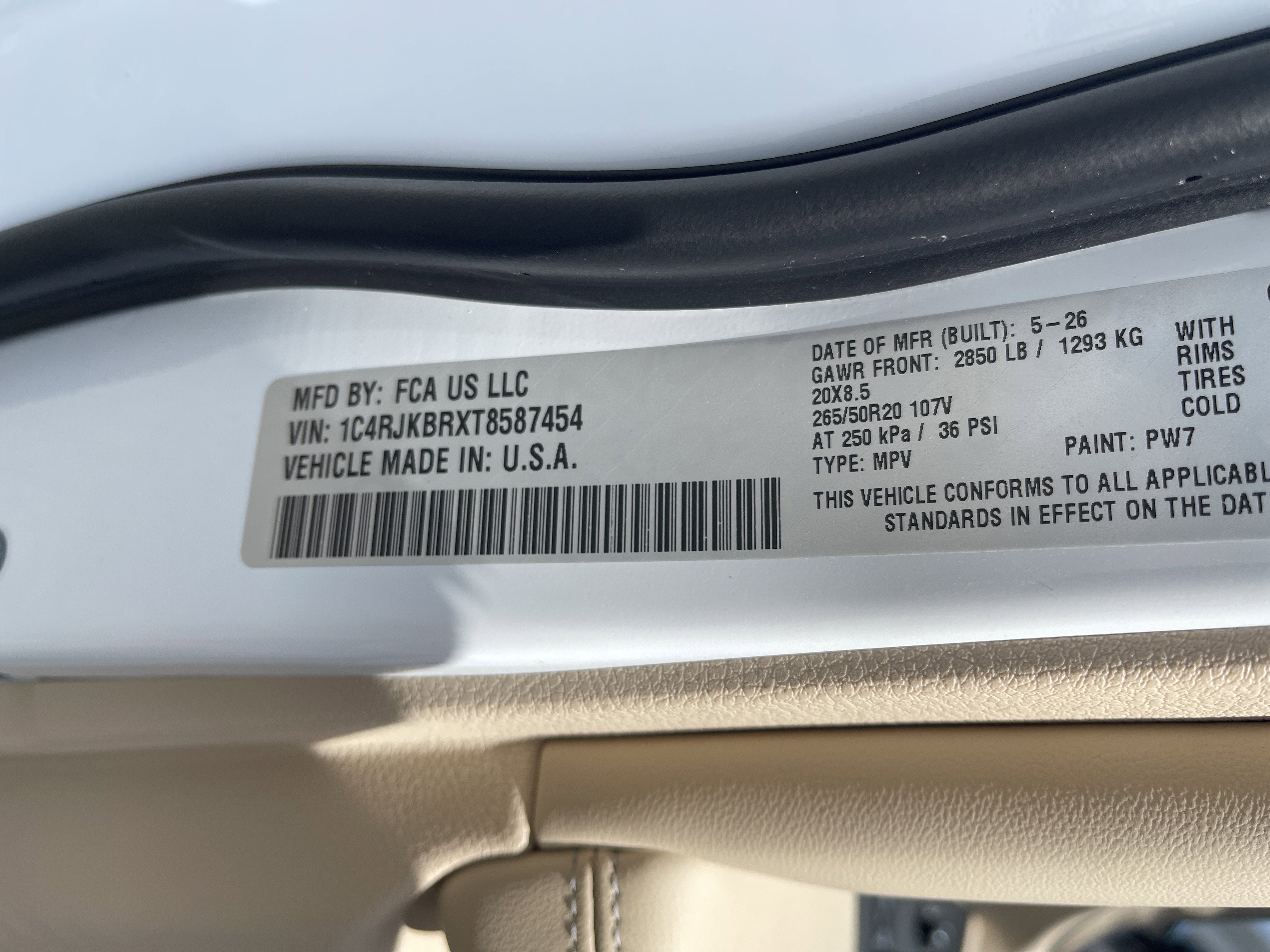 2026 Jeep Grand Cherokee Limited