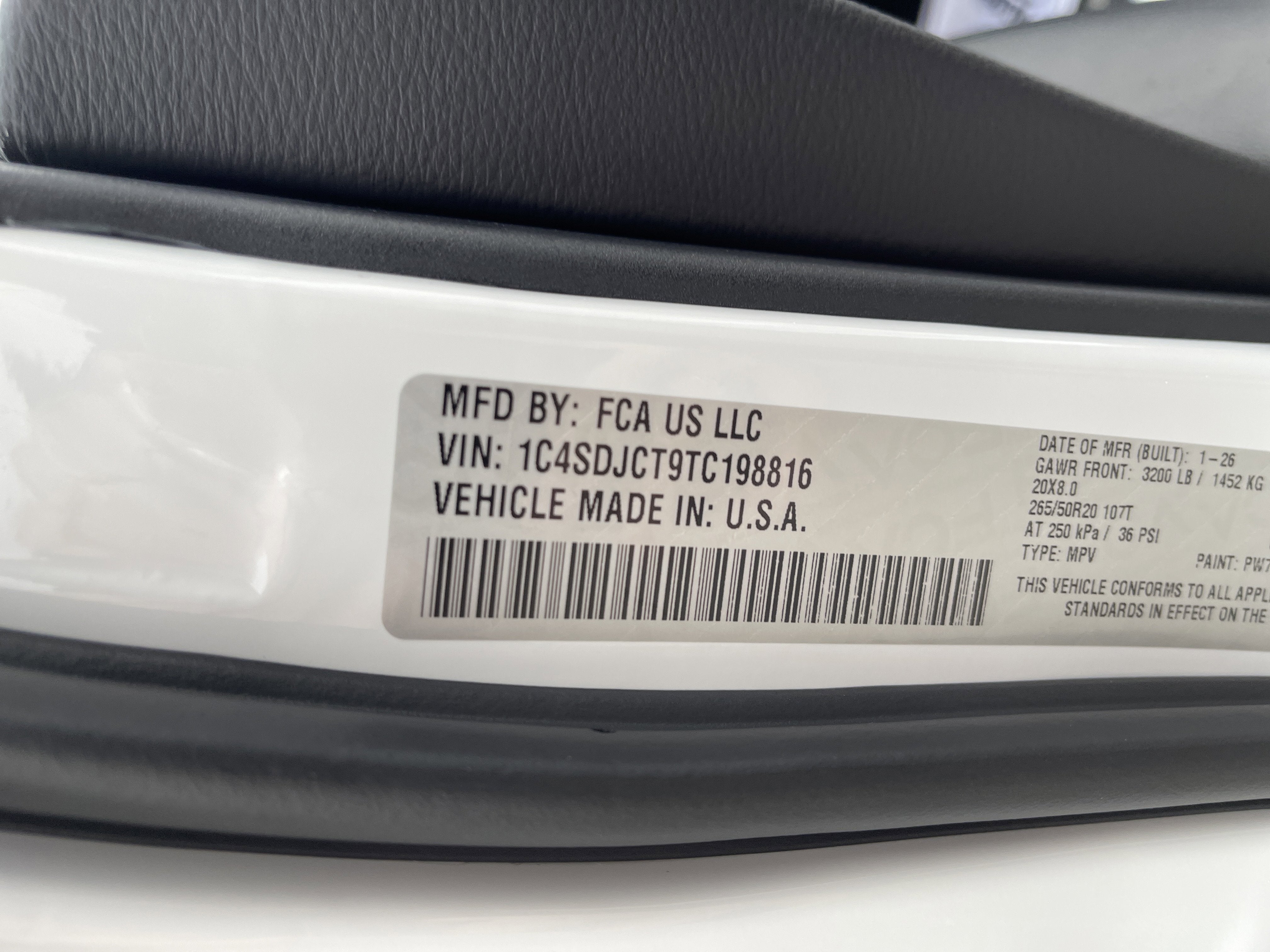 2026 Dodge Durango GT HEMI V8