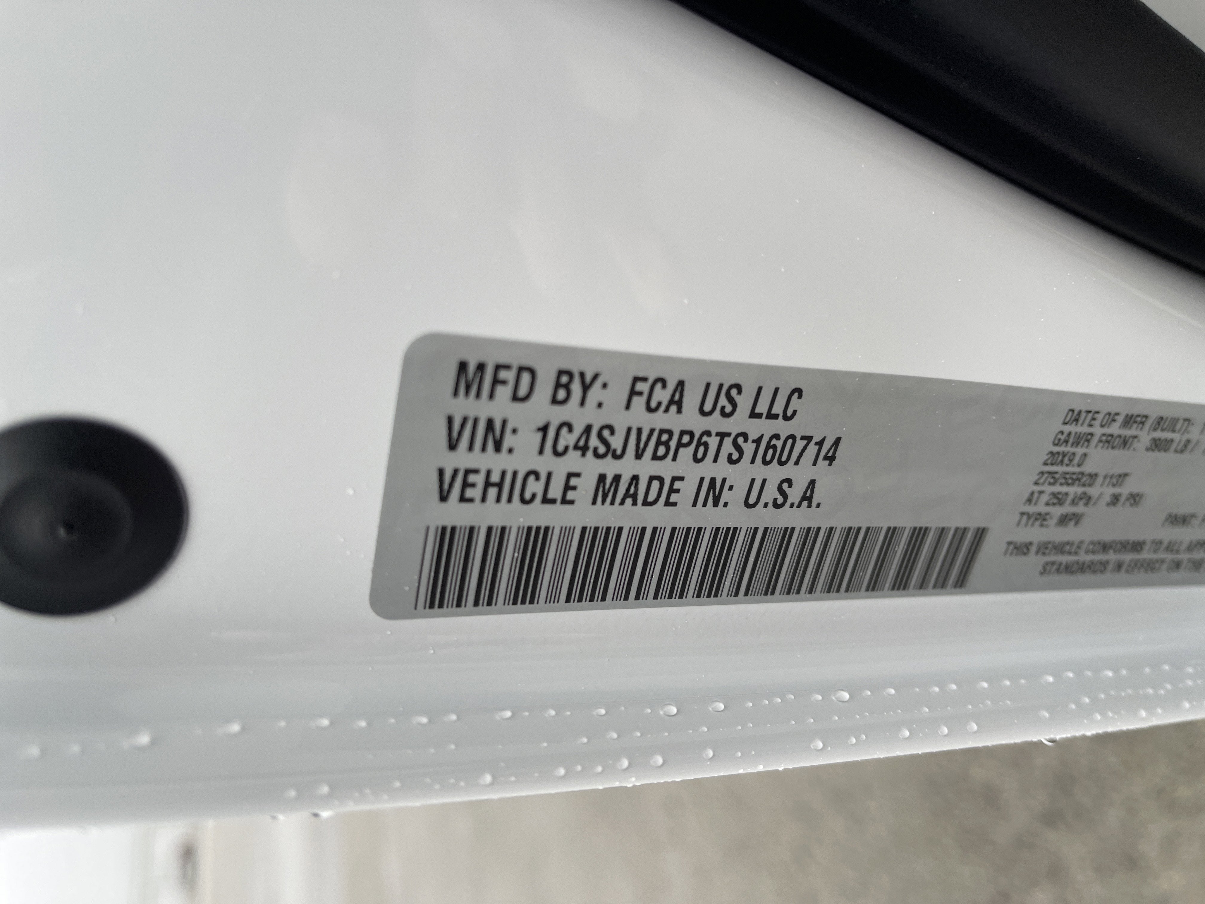 2026 Jeep Grand Wagoneer Limited Altitude