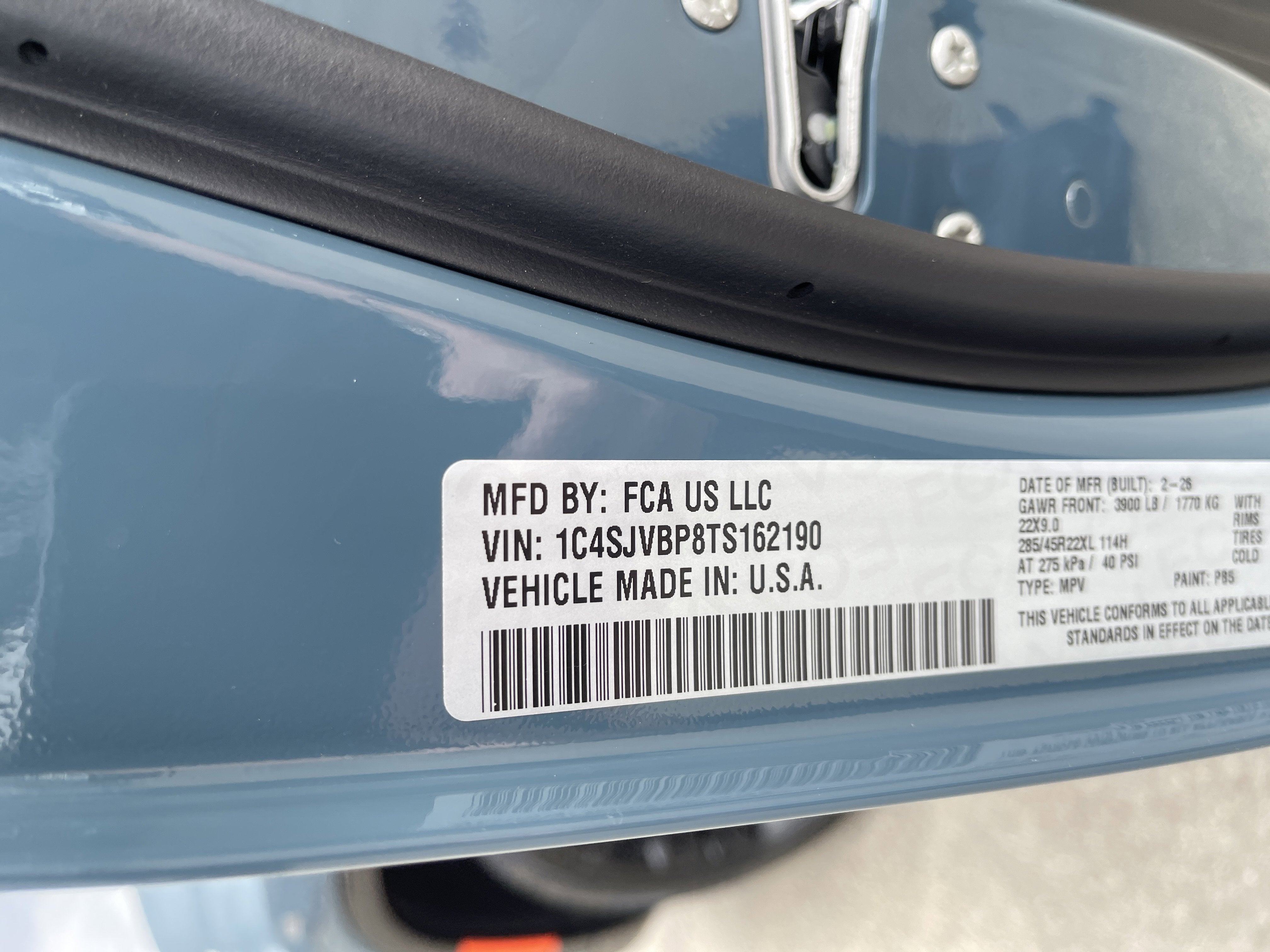 2026 Jeep Grand Wagoneer Limited Reserve