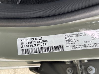 2026 RAM 1500 Lone Star