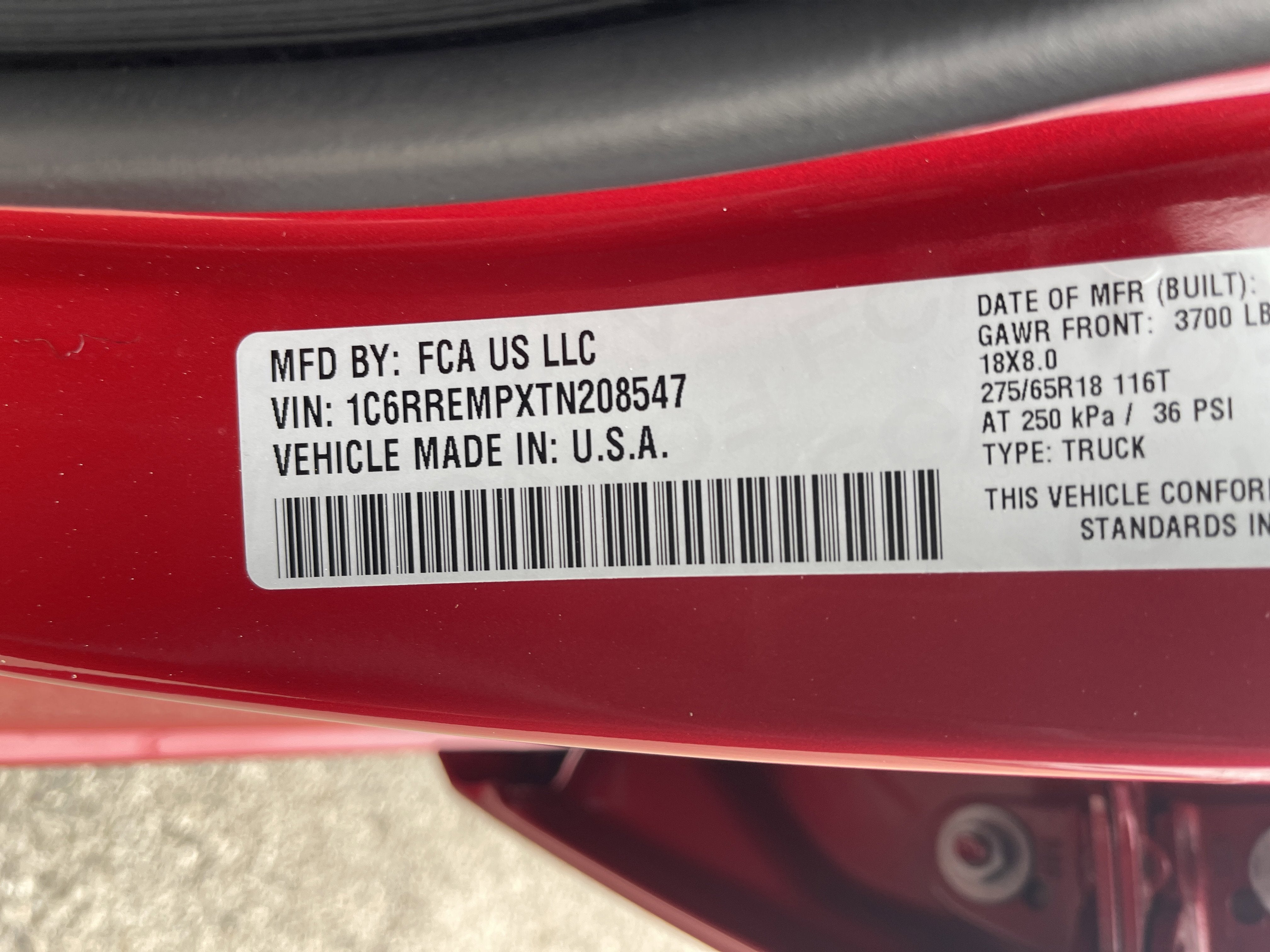 2026 RAM 1500 Lone Star