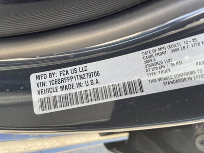 2026 RAM 1500 Lone Star