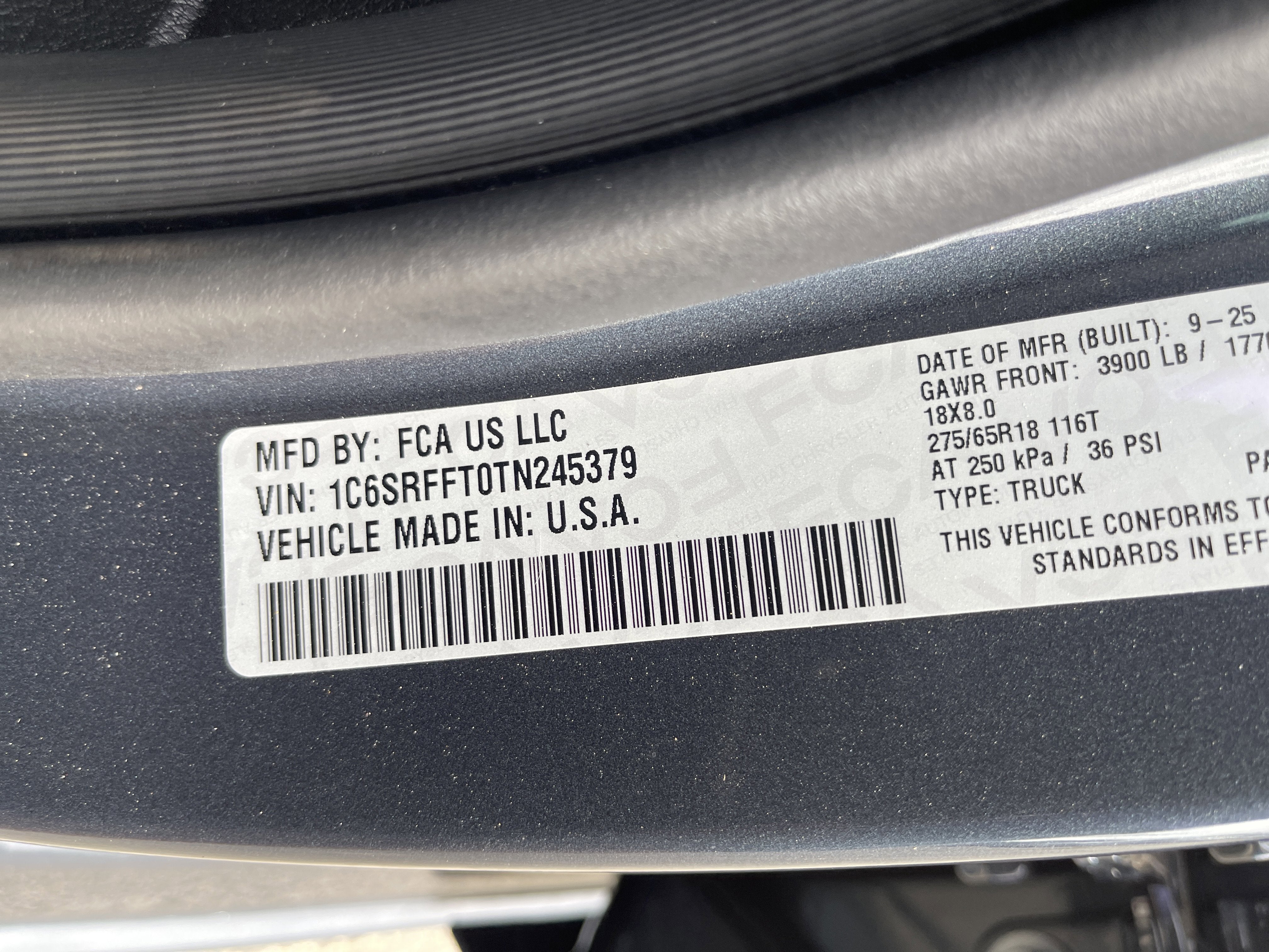 2026 RAM 1500 Lone Star