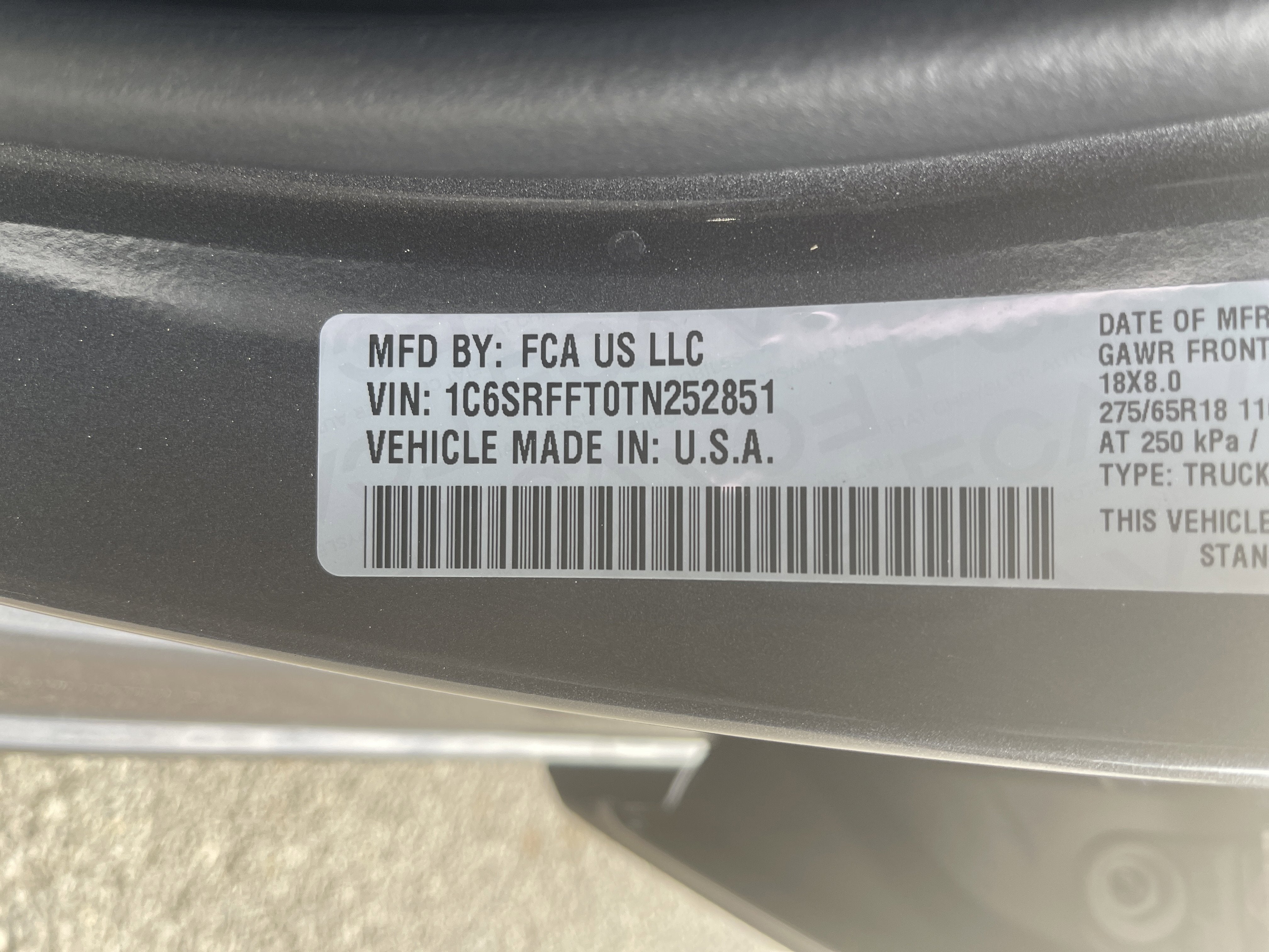 2026 RAM 1500 Lone Star