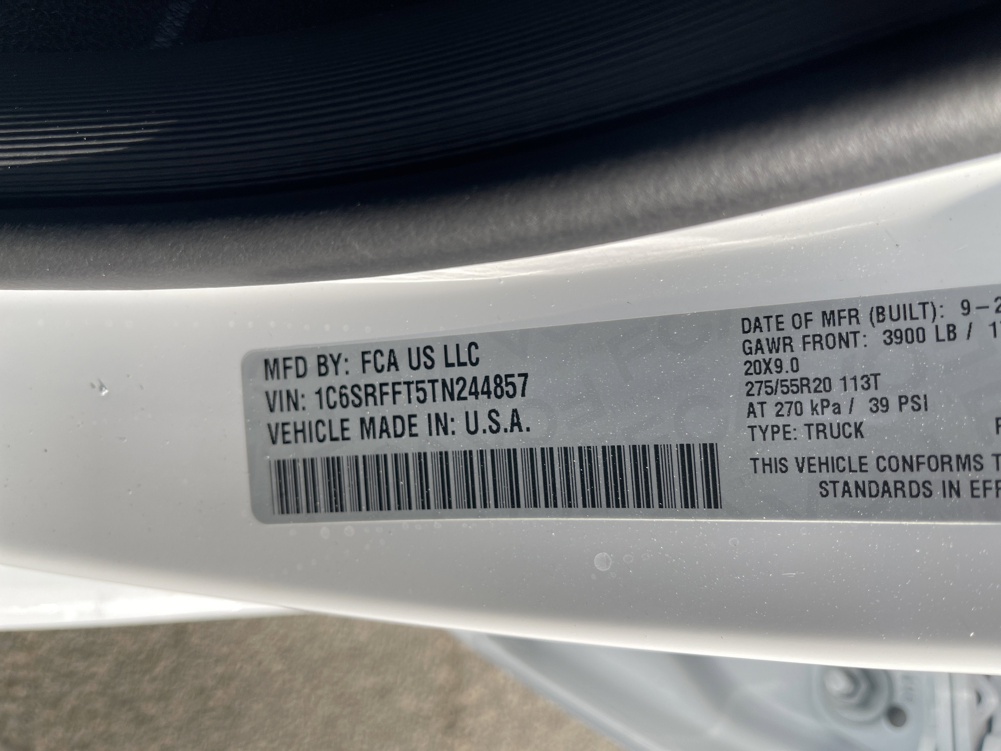 2026 RAM 1500 Lone Star