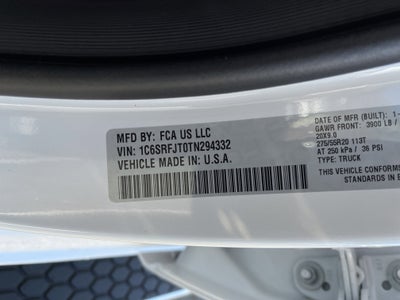 2026 RAM 1500 Laramie