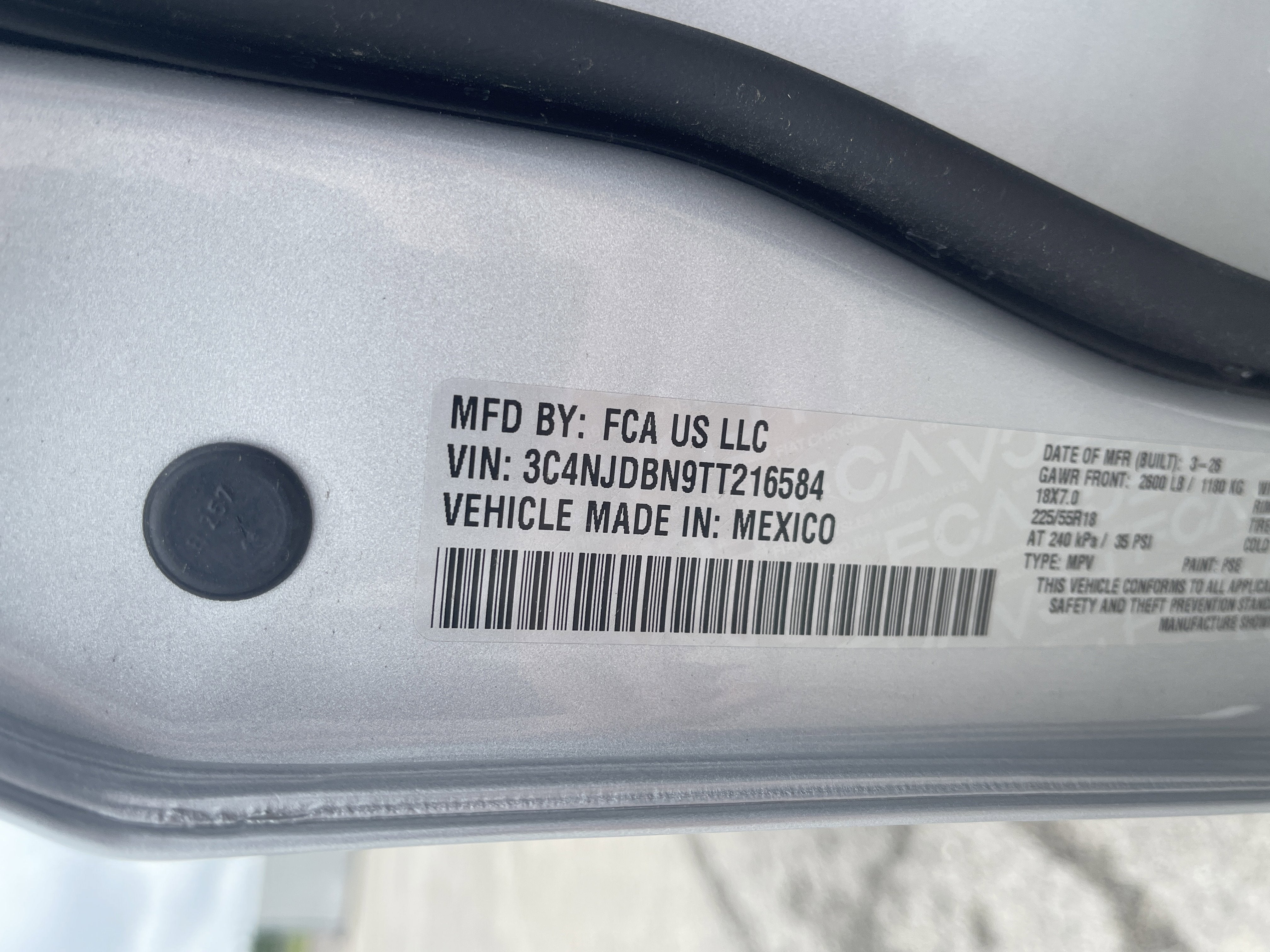 2026 Jeep Compass Latitude Altitude