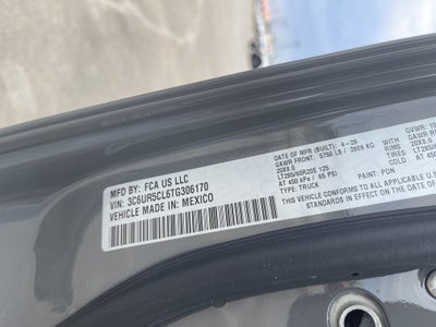 2026 RAM 2500 Black Express