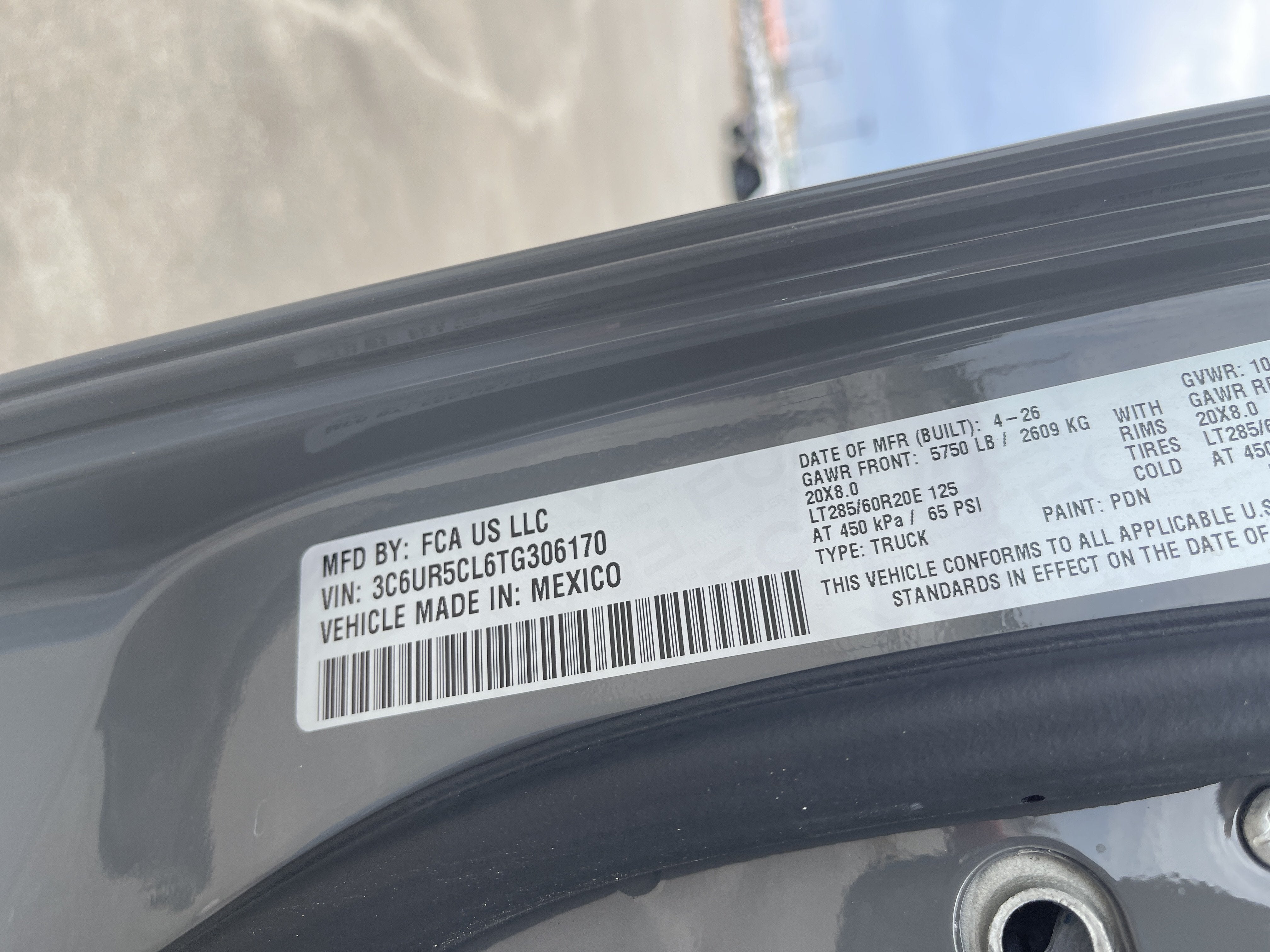 2026 RAM 2500 Black Express
