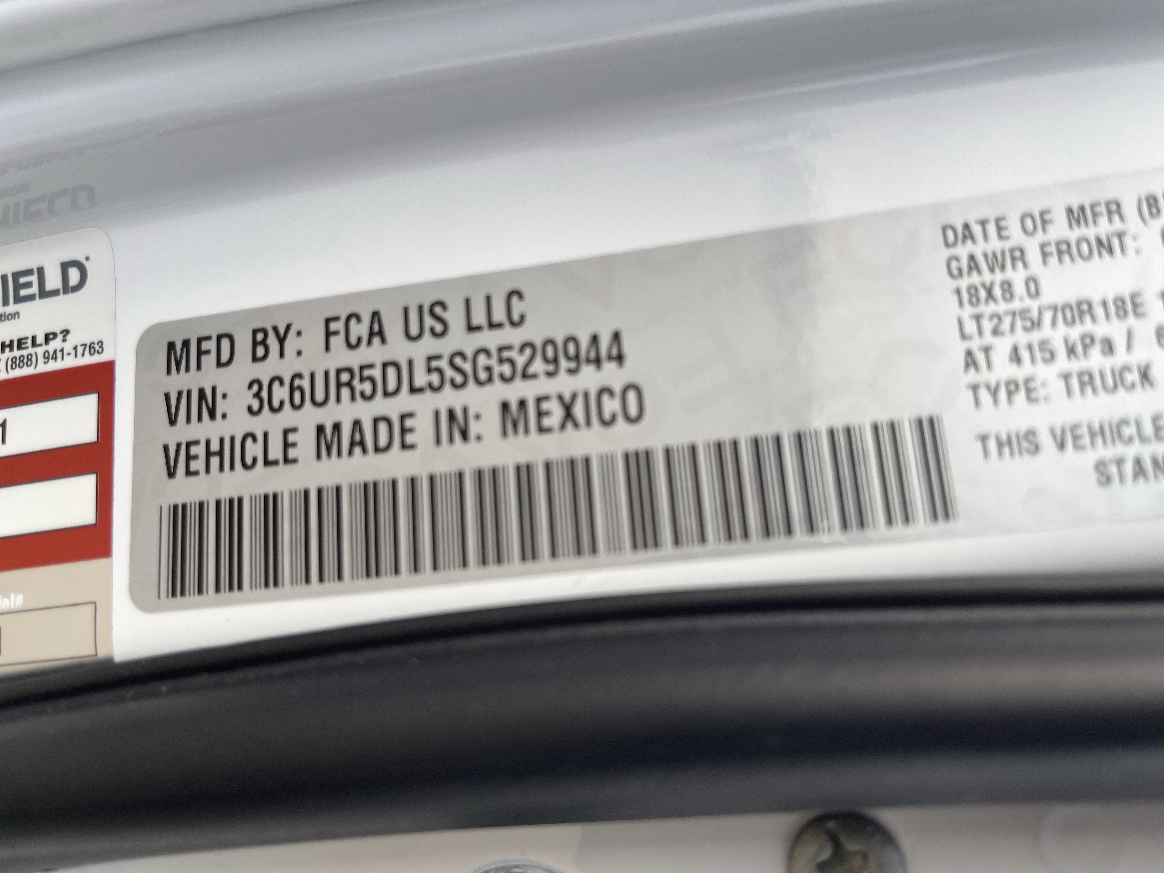 2025 RAM 2500 Lone Star