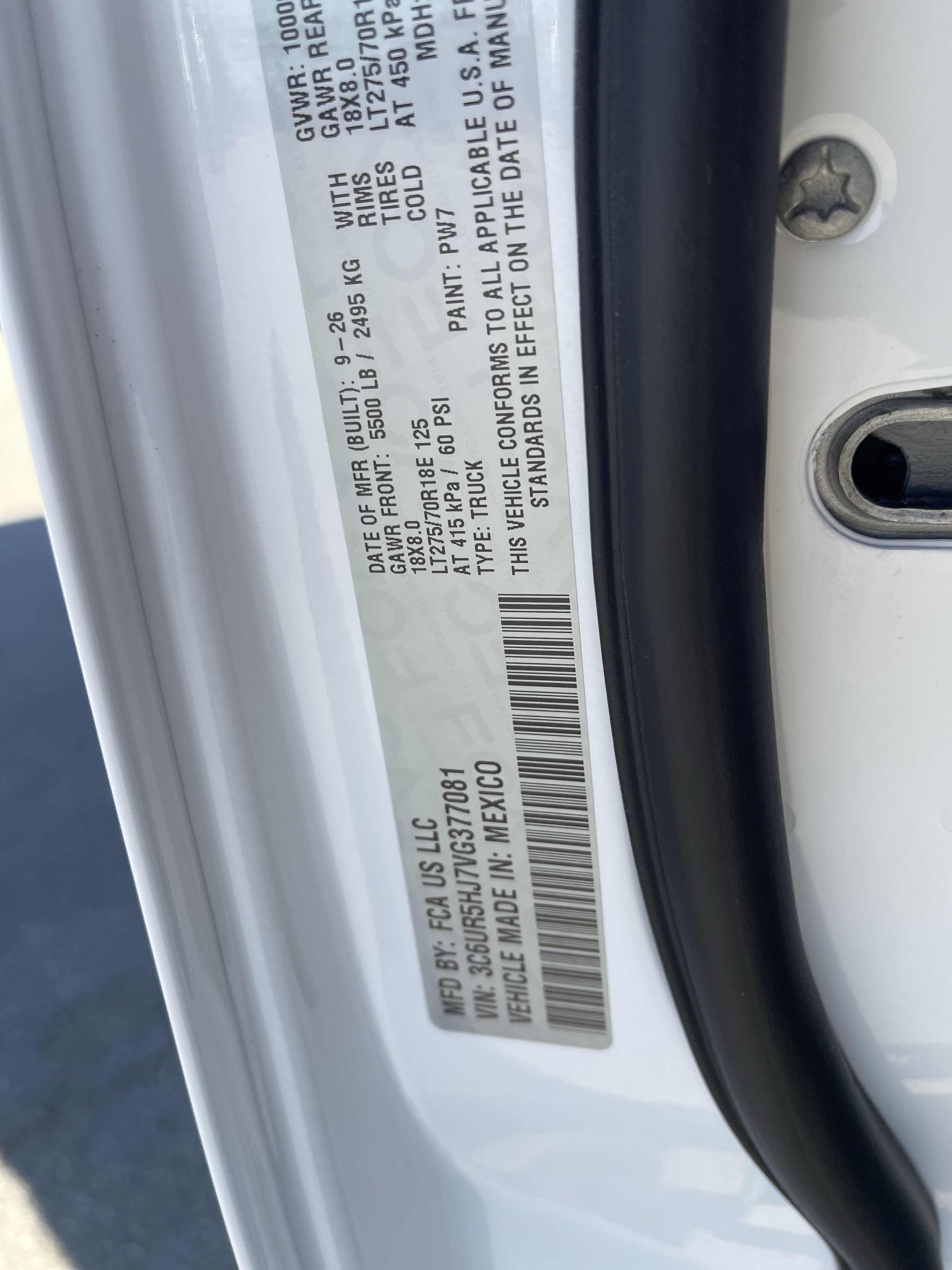 2027 RAM 2500 Tradesman