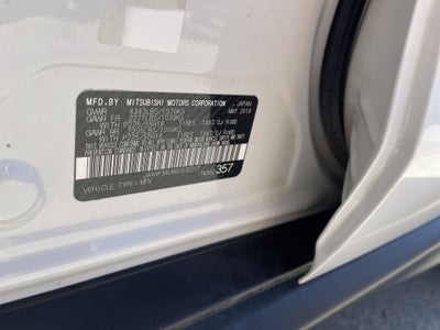 2019 Mitsubishi Outlander Sport ES 2.0
