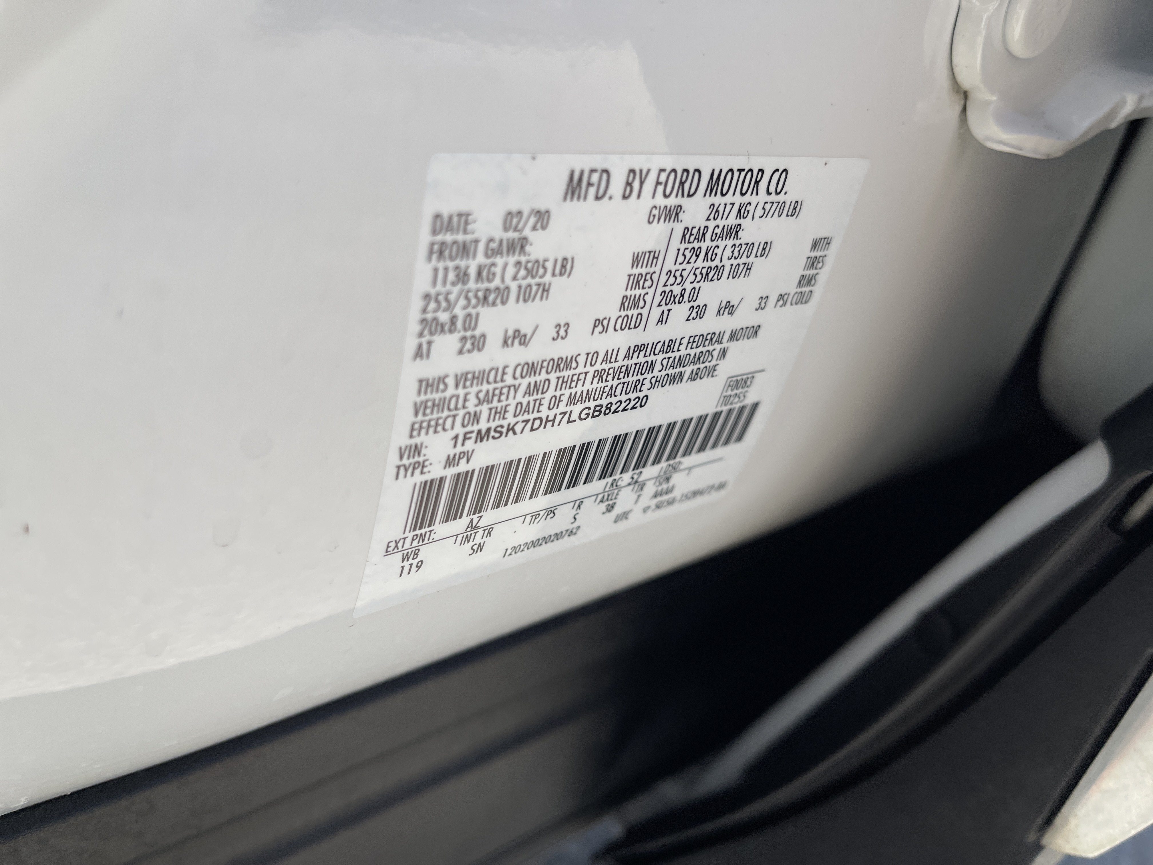 2020 Ford Explorer XLT