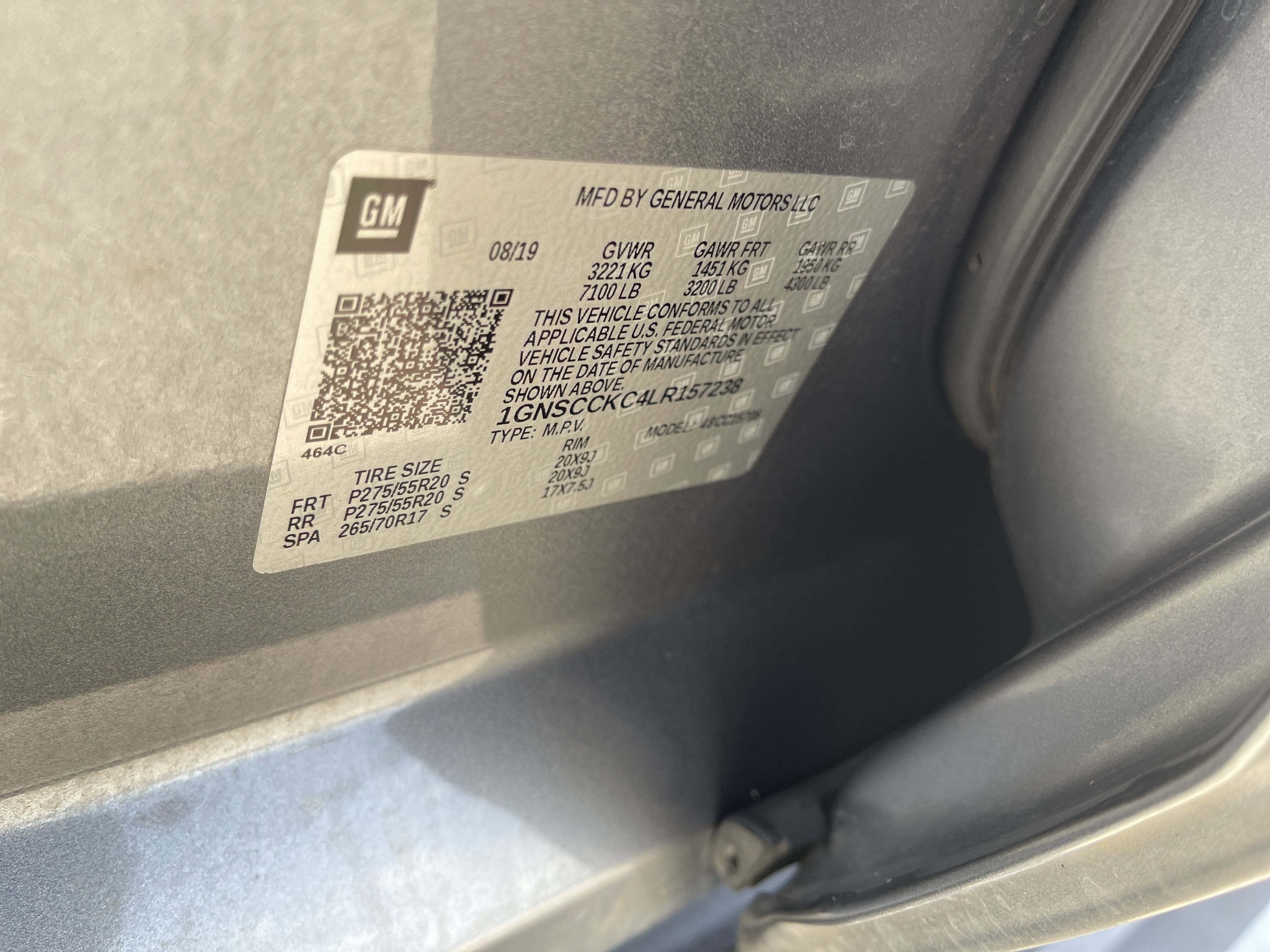 2020 Chevrolet Tahoe Premier