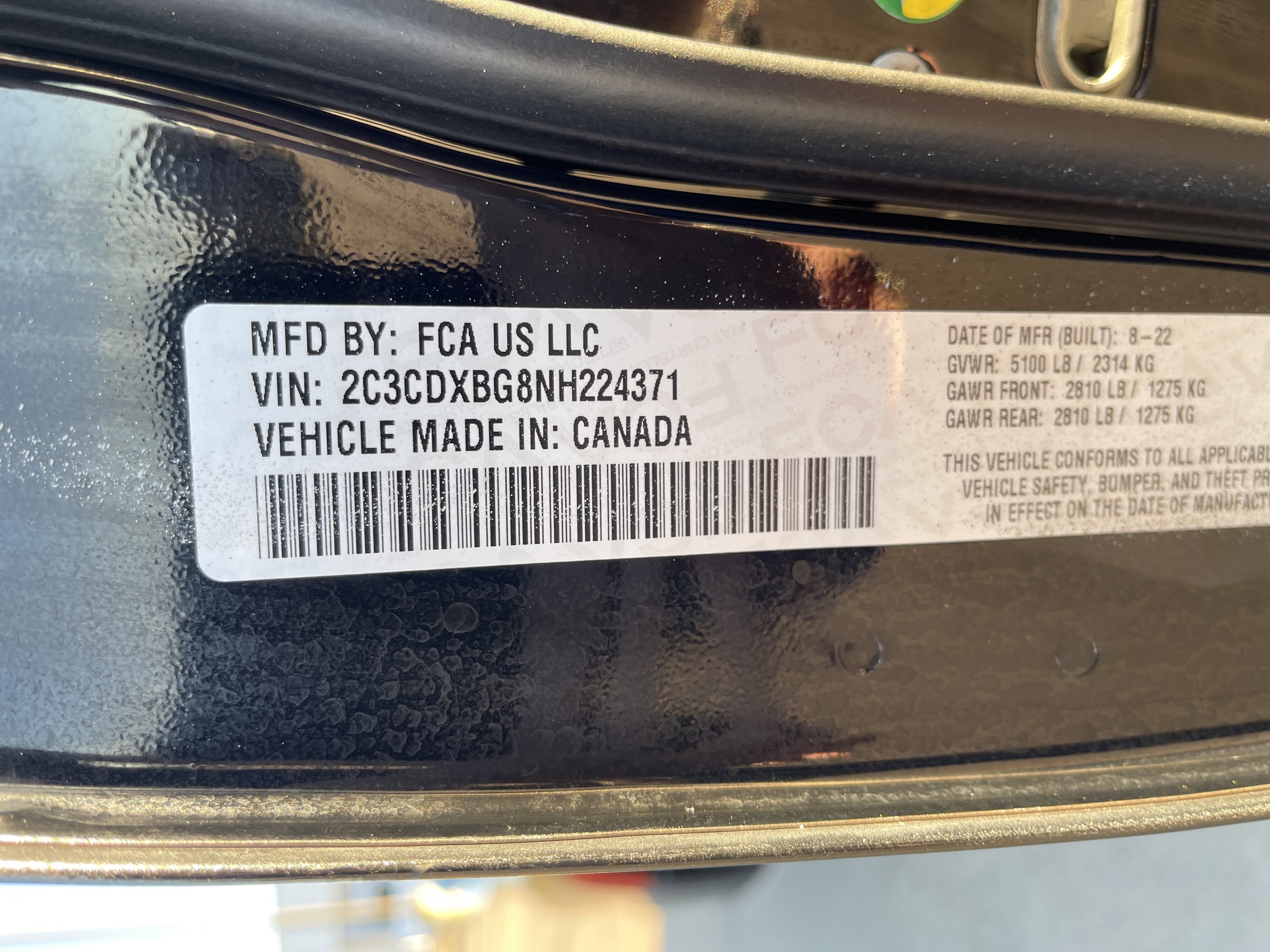 2022 Dodge Charger SXT