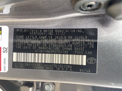 2023 Toyota Camry SE