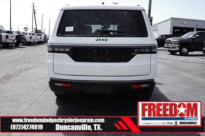 2026 Jeep Grand Wagoneer 4x2