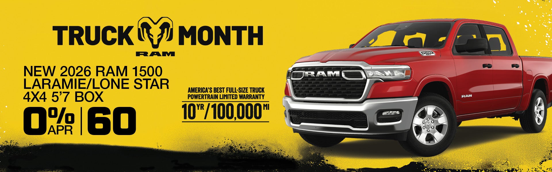 2026 Ram 1500 Laramie/Lone Star 