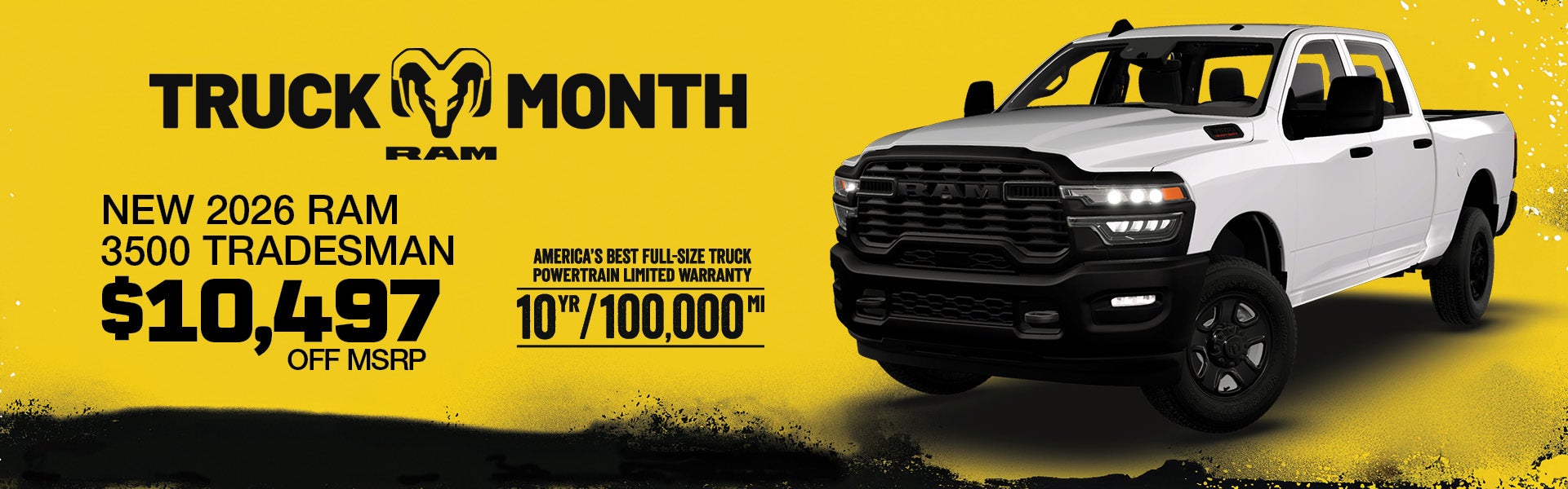 2026 Ram 3500 Tradesman 